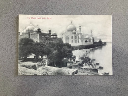 Taj Mahl River Side Agra Carte Postale Postcard - India