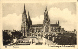 CPA Bayeux Le Cathedrale Prise De L'ancien Eveche - Bayeux