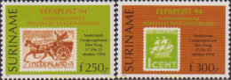 29610 MNH SURINAM 1994 EXPOSICION FILATELICA INTERNACIONAL EN LA HAYA FEPAPOST-94. - Surinam