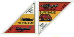 45744 MNH SURINAM 1994 AMERICA-UPAEP 1994 - TRANSPORTES POSTALES - Surinam