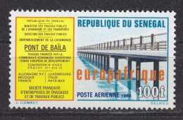 Senegal 1969 Europafrique  Pont De Baïla 1v ** Mnh (62536C) - Idées Européennes