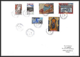 96005 Andorre Andorra Lettre Cover Bel Affranchissement 2019 Pour St Etienne Loire - Lettres & Documents