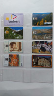 8 Cartes - 8 Kaarten - 8 Cards - Andorra