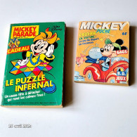 Lot De 2 Mensuel Mickey, 1 Poche Et 1 Parade à Lire Et à Relire - Mickey Parade