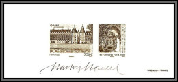 0800/ N°4494 Paris La Conciergerie Gravure Proof France Signé (signed Autograph) 2010 Chateau Castle - Châteaux