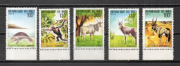 MALI  N° 318 à 322  NEUFS SANS CHARNIERE  COTE 8.00€    ANIMAUX FAUNE - Mali (1959-...)