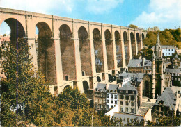 CPA Morlaix (Finistere) Eglise Sainte Malaine Et Le Viaduc - Morlaix