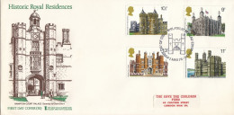 GREAT BRITAIN FDC 760-763 - 1971-1980 Decimal Issues