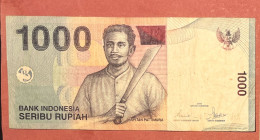 Indonesia, 2000 - 1000 Rupiah- Obverse  Portrait Of Captain Pattimura. Reverse Maitara And Tidore Islands In Maluku- - Indonesia