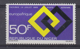 Niger 1969 Europafrique 1v ** Mnh (62537I) - Idées Européennes