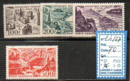 PA  CHARNIERE* - N°24/27 - 1927-1959 Ungebraucht