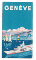 Suisse Geneve Depliant Format Plier :12 X 23.5   Cm - Dépliants Turistici