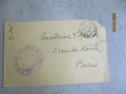 24 EME REGIMENT INFANTERIE DE LIGNE FRANCHISE POSTALE GUERRE 14.18 - 1877-1920: Semi-Moderne