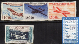 PA  CHARNIERE* - N°30/33 - 1927-1959 Ungebraucht
