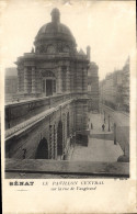 CPA Paris Senat Le Pavillon Central Sur La Rue De Vaugirard - Other Monuments