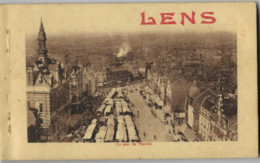 62 LENS CARNET DE 16 CPA 8 SCANS - Lens