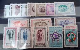 1959/60 Année Compléte Cote D 'ivoire Neuf * N 177/191 - Côte D'Ivoire (1960-...)