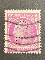 FRANCE C N° 679 Ceres CL 208 Perforé Perforés Perfins Perfin Superbe - Autres & Non Classés