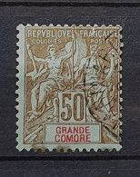 0425 - Grande Comores N°19 Oblitéré - Cote : 65 Euros - Oblitérés