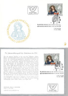 DENTIS'S WORLD CONGRESS, HEILIGE APOLLONIA, 1982, COVER & 2XCARD FDC, VIENNA,  AUSTRIA - Médecine