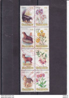 Chili 1985 Animals And Flowers Used - Other & Unclassified