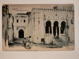 MAROC - TANGER - Palais De Justice  CPA Animée Ancienne,1910 - Rare! - Tanger