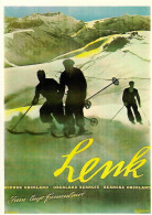 BE LENK Funi Funiculaire 1946 Künstler Ernest BOCCHETTI - Plakatsammlung Kunstgewerbemuseum Zürich - NEUVE - Lenk Im Simmental