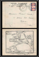 11030 N°263 Algérie Thiaude Entete Exposition De La Poste Aerienne 1930 Pour Valence Lettre Cover France - 1927-1959 Brieven & Documenten