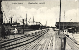 CPA Yxpila Finnland, Hafenpartie - Finnland