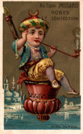 CHROMO AU COIN MUSARD NOUVEAUTES A MELUN / PIPE TURQUE - Andere & Zonder Classificatie