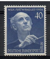 Berlin 1955 Mi 128 MNH  (ZE5 DBE128) - Musique