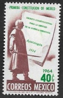 SKV) 1964. Mexico. Constitutional Decree For The Freedom Of Mexican America. 1 Stamp SC 961 Min. - Mexique