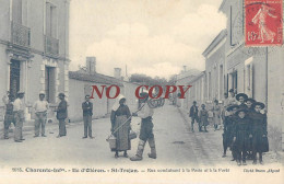 ILE D'OLERON SAINT-TROJEAN RUE CONDUISANT A LA POSTE ET A LA FORET - Ile D'Oléron