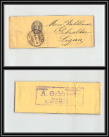 73818 Entete Librairie Gebhardt Luzern 13/11/1894 2c Noir Bande Journal Wrapper Suisse (Swiss) Entier Stationery - Ganzsachen