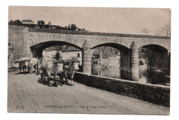 89 COUSIN LE PONT - Pont Du Gour Vallon N° 53 - ND Phot - Deux Attelages De Boeufs - Avallon - Avallon