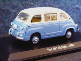 FIAT 600 Multipla - 1956 - Bicolor Celeste Bianca - Light Blue White 1/43 - Autres & Non Classés
