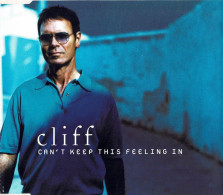 Cliff Richard - Can't Keep This Feeling In. CD Single Promo - Disco & Pop
