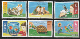 Aruba 2018, Postfris MNH, Animals, Pets - Curaçao, Antilles Neérlandaises, Aruba