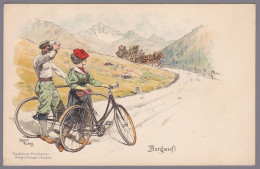 CPA Cyclisme All Heil Litho Voir Scan Du Dos Vélo Cycle - Cycling