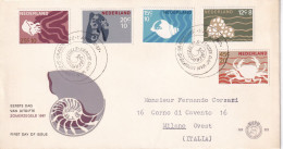 1967 - OLANDA - NEDERLAND - BENEFICENZA, Unif. 845-849 - FDC VIAGGIATA - FDC