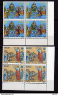 CITTA DEL VATICANO VATIKAN VATICAN CITY 1983 POSTA AEREA ANNO MONDIALE DELLE COMUNICAZIONI COMMUNICATION YEAR SERIE MNH - Poste Aérienne