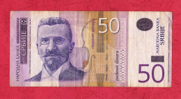"Serbia, 2014- 50 Dinara. Obverse Stevan Stojanović Mokranjac At Left Center, Violin, Keyboard And Music Score - Serbia