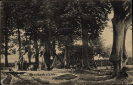 CPA Nieuwkerk Goirle Nordbrabant, Hütte, Brunnen - Sonstige & Ohne Zuordnung