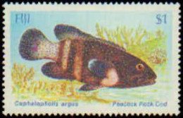 Collectible Postage Stamp, Fiji #536-539, Complete Set, Year: 1985, Topic: Fish, Condition: Never Hinged - Fidji (1970-...)