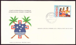 Samoa, FDC, Enveloppe Du 26 Juin 1984 à Apia " Jeux Olympiques " - Samoa