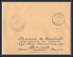 1385 1914/1918 Commandants D'armes Région Rabat Kénitra 5/3/1914 Lettre Cover Occupation Du Maroc War - WW I