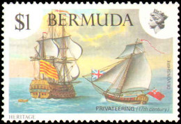 Collectible Postage Stamp, Bermuda #406-411, Complete Set, Year: 1981, Condition: Never Hinged - Bermudes