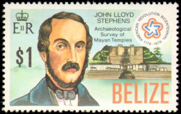 Collectible Postage Stamp, Belize #374-376, Complete Set, Year: 1976, Condition: Never Hinged - Belize (1973-...)
