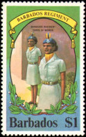 Collectible Postage Stamp, Barbados #528-531, Complete Set, Year: 1980, Condition: Never Hinged - Barbades (1966-...)