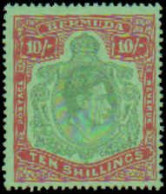 Collectible Postage Stamp, Bermuda #126b, Complete Set, Year: 1939, Condition: Hinged - Bermudes